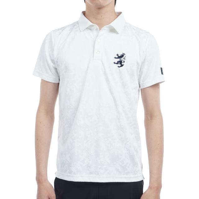 アドミラル　Admiral　ランパント ジャカード半袖ポロシャツ