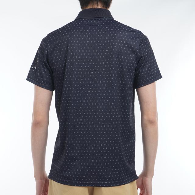 アドミラル Admiral ストレッチ モノグラムプリント スパッシー半袖