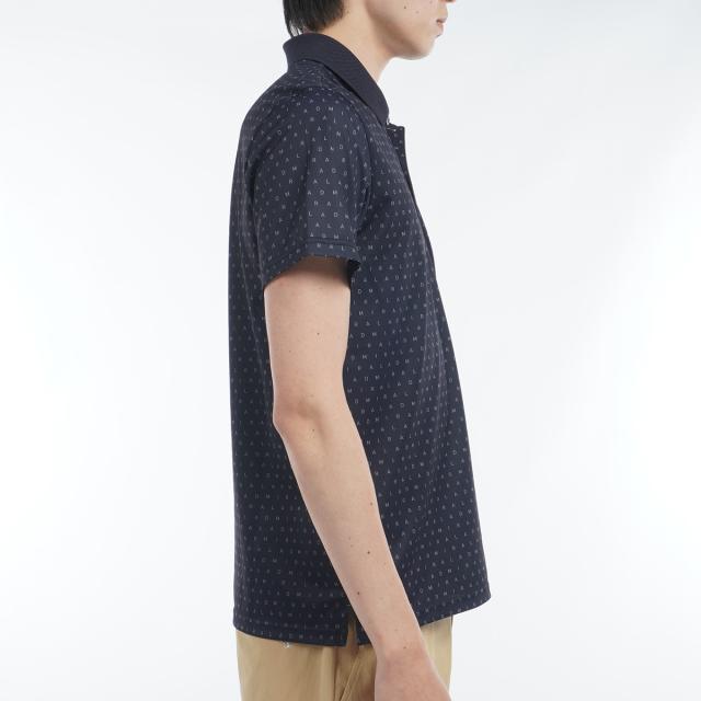 アドミラル Admiral ストレッチ モノグラムプリント スパッシー半袖