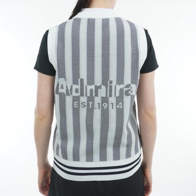 アドミラル Admiral バックロゴ ドライタッチベスト レディス