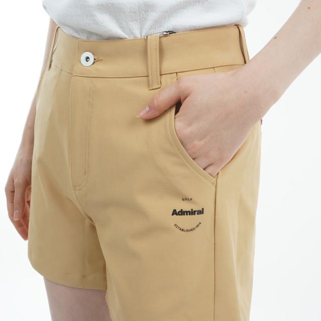 Admiral レディース　ショートパンツ　L アドミラル Admiral ストレッチ ツイルショートパンツ レディス