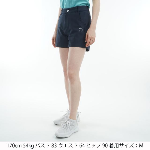 Admiral レディース　ショートパンツ　L アドミラル Admiral ストレッチ ツイルショートパンツ レディス