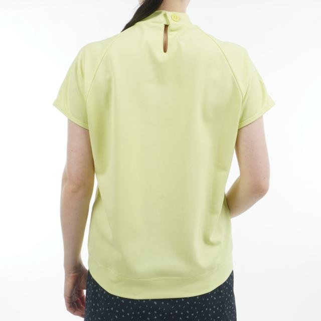 アドミラル Admiral ストレッチ メタリックロゴ 鹿の子半袖モック