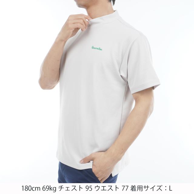 レザレクション　モックネック レザレクション モックネック 半袖 メンズ Ｍ RESURRECTION