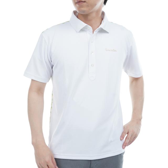 レザレクション Resurrection バックGM ワイド半袖ポロシャツ