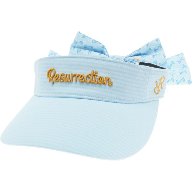 レザレクション　Resurrection　DOT AIR No.2 リボンワイドサンバイザー　レディス_1