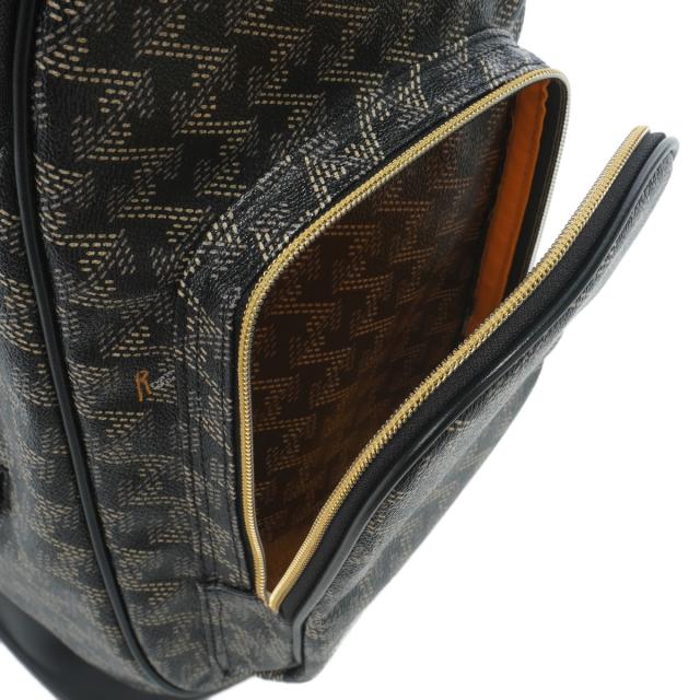 美品 レザレクション ラルス No.1ダークブラック 大型バックパック