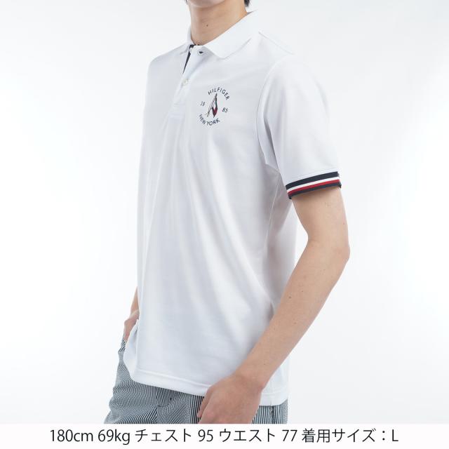 トミー ヒルフィガー ゴルフ　TOMMY HILFIGER GOLF　サークルロゴ 半袖ポロシャツ_1