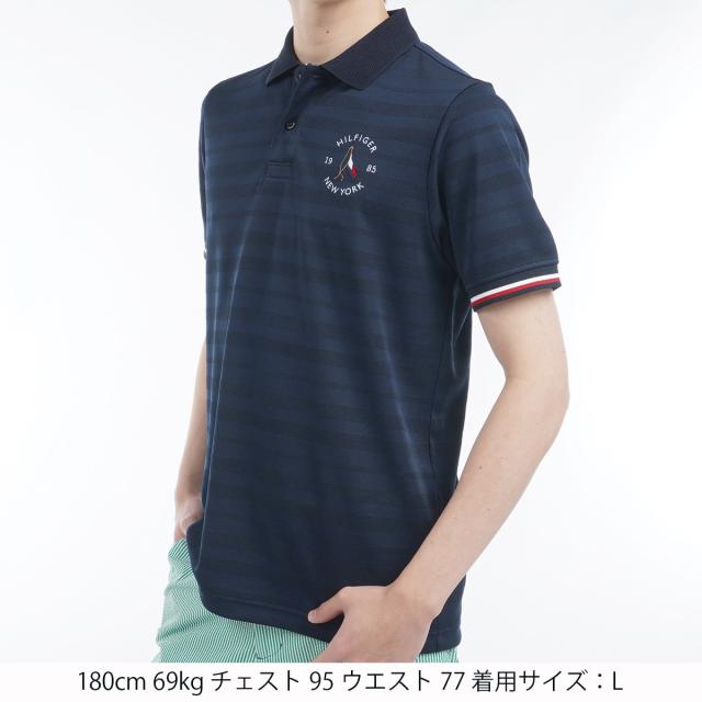 トミー ヒルフィガー ゴルフ　TOMMY HILFIGER GOLF　サークルロゴ 半袖ポロシャツ_4
