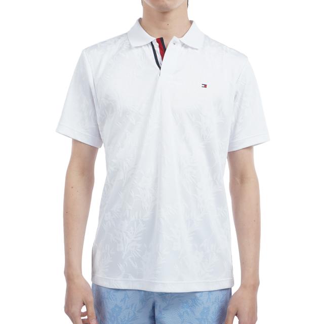 トミー ヒルフィガー ゴルフ　  GOLF　リーフジャガード 半袖ポロシャツ