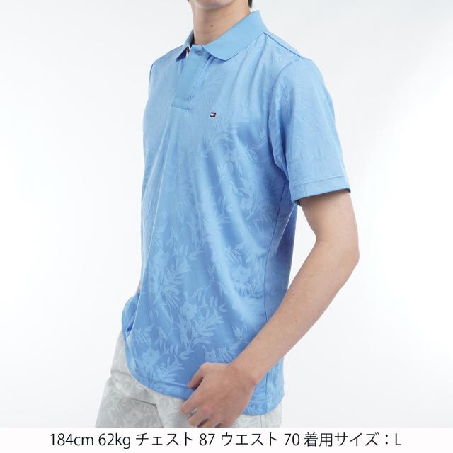 トミー ヒルフィガー ゴルフ　TOMMY HILFIGER GOLF　リーフジャガード 半袖ポロシャツ_7