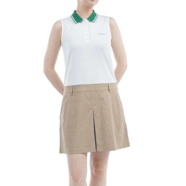 トミー ヒルフィガー ゴルフ　  GOLF　ストレッチ ノースリーブ コンビシャツワンピース　レディス