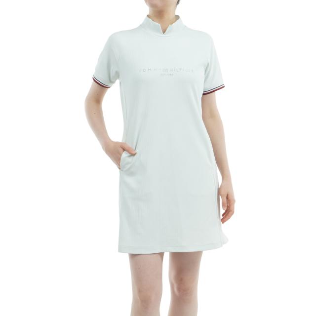 トミー ヒルフィガー ゴルフ　  GOLF　ハイテンションモックネック Aラインワンピース　レディス