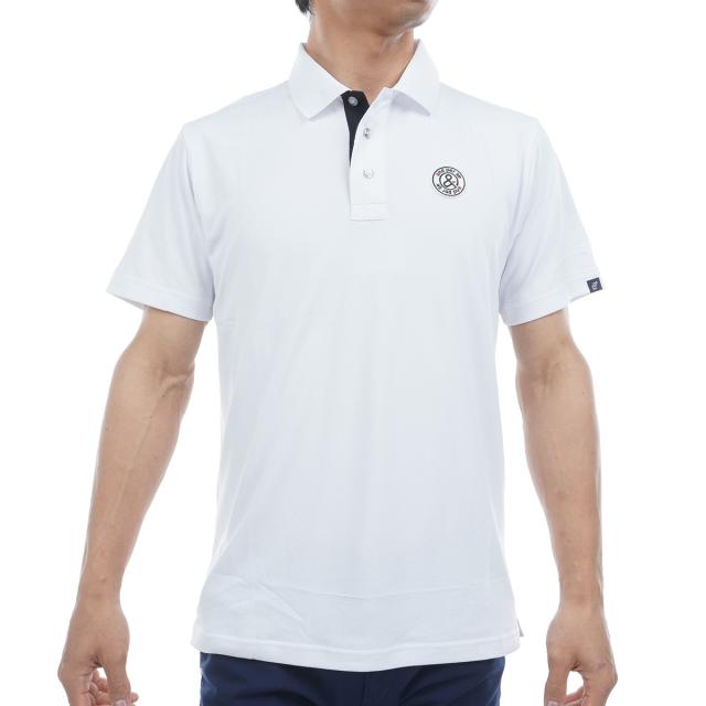 アンパスィ　and per se　ストレッチ スイングドライ 半袖ポロシャツ