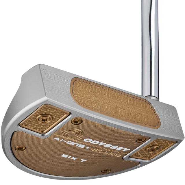 オデッセイ　AI-ONE MILLED　Ai-ONE MILLED SIX T SLV DB PSTL パター　シャフト：STROKE LAB 90