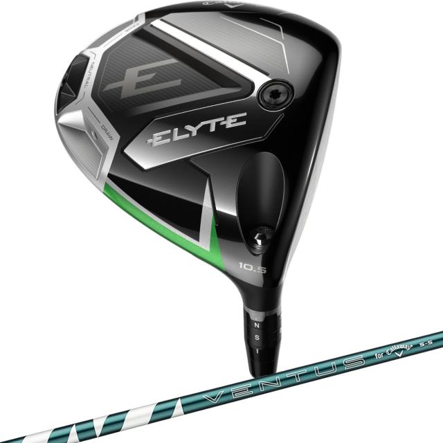 キャロウェイゴルフ　ELYTE　エリート ドライバー VENTUS GREEN 5 for Callaway　シャフト：VENTUS GREEN 5 for Callaway