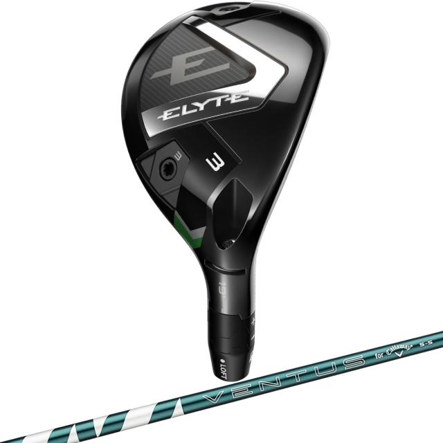 キャロウェイゴルフ　ELYTE　エリート ユーティリティ VENTUS GREEN 5 for Callaway　シャフト：VENTUS GREEN 5 for Callaway　レフティ