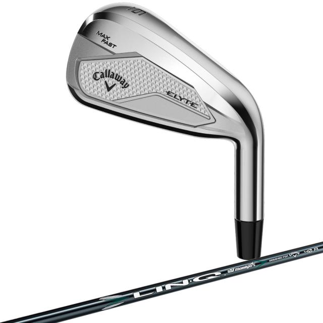 キャロウェイゴルフ　ELYTE　エリート MAX FAST アイアン(単品) LIN-Q GREEN 40 for Callaway　シャフト：LIN-Q GREEN 40 for Callaway