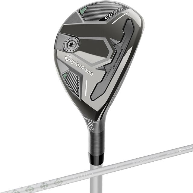 テーラーメイド　Qi35　Qi35 MAX LITE レスキュー ELDIO TM40　シャフト：ELDIO TM40　レディス