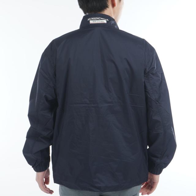 セール Munsingwear マンシングウェア メンズ ゴルフウェア セーター ENVOY 防風袖ネオンサインジャカード前開きセーター MEMWJL01 23FW 秋冬 セール 上下セット販売 Munsingwear マンシングウェア メンズ ゴルフウェア ナイロンストレッチタフタレインブルゾン タフタレインパンツ  レインウェア