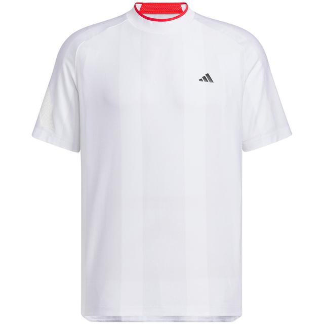 adidas - 新品　adidas アディダス　ストレッチ モックシャツ アディダス Adidas ストレッチ アディゼロ メッシュ モック