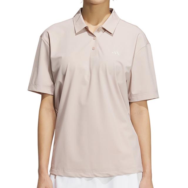 アディダス　Adidas　ストレッチ アディゼロ バックプリント 半袖ポロシャツ　レディス