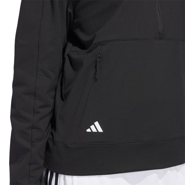 アディダス　Adidas　ストレッチ アディゼロ ファブリックミックス ハーフジップ 長袖ジャケット　レディス_3