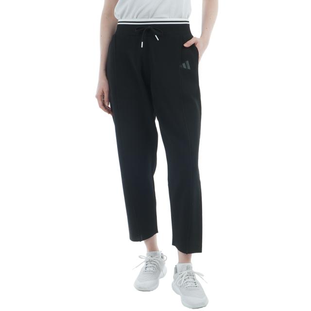 アディダス　Adidas　BTC ニット ストレッチ プルオン ルーズ アンクルパンツ　レディス