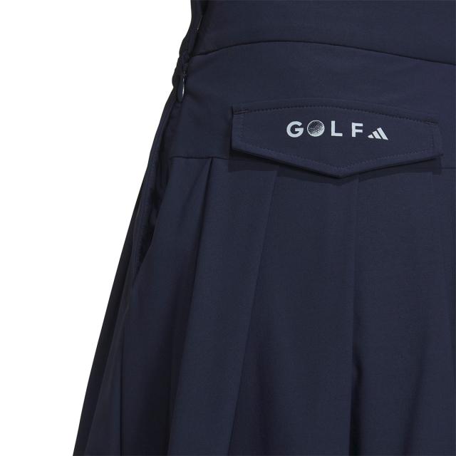 アディダス　Adidas　ストレッチ ソリッド プリーツ スカート　レディス