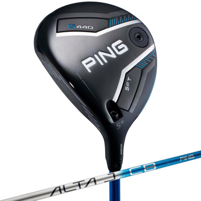 ピン　G440　G440 SFT フェアウェイウッド ALTA J CB BLUE　シャフト：ALTA J CB BLUE　レフティ