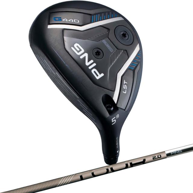 ピン　G440　G440 LST フェアウェイウッド PING TOUR 2.0 CHROME 65／75　シャフト：PING TOUR 2.0 CHROME 75　レフティ