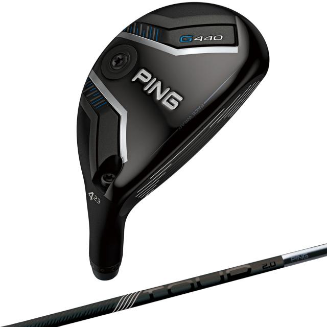 ピン　G440　G440 ハイブリッドユーティリティ PING TOUR 2.0 BLACK 90　シャフト：PING TOUR 2.0 BLACK 90　レフティ