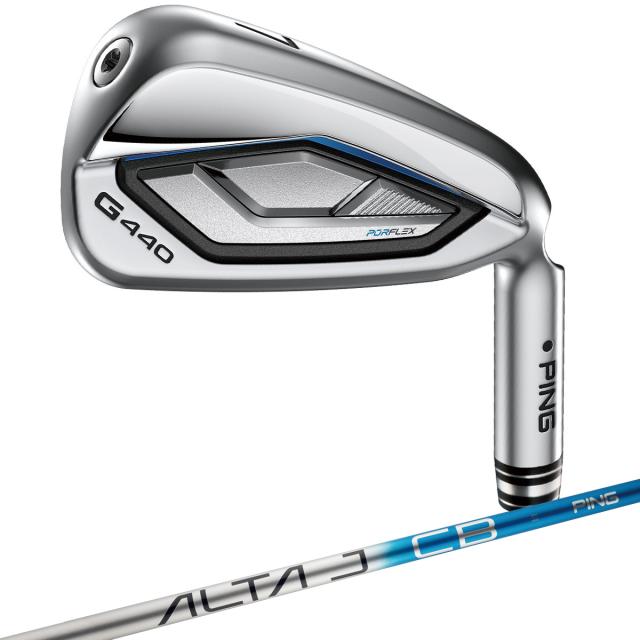 ピン　G440　G440 アイアン(単品) ALTA J CB BLUE　シャフト：ALTA J CB BLUE　レフティ