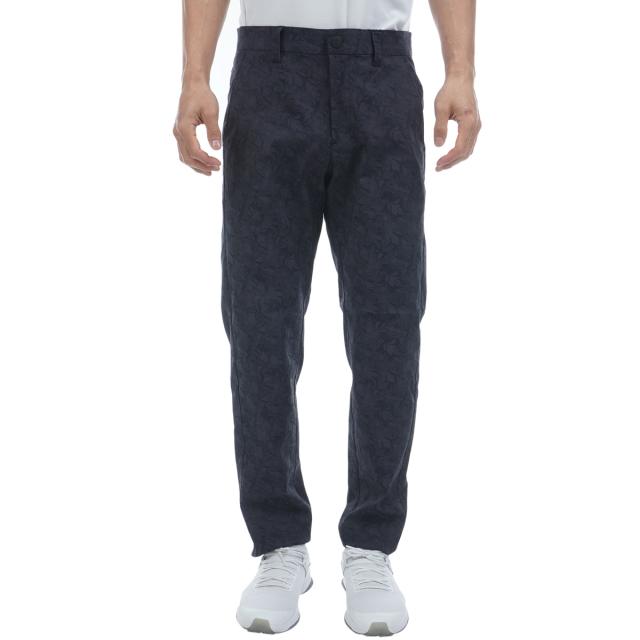 ルコックスポルティフ ゴルフ　Le coq sportif GOLF　RIJOUME リーフ柄ストレッチジャガードパンツ