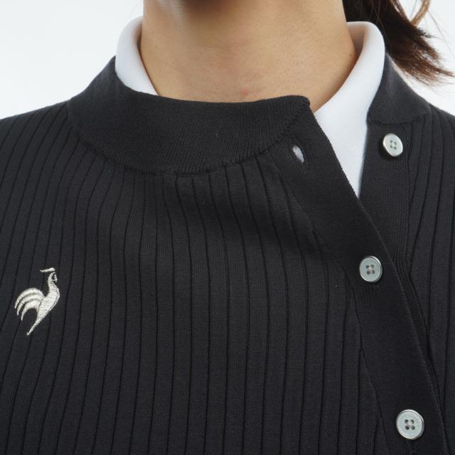 ルコックスポルティフ ゴルフ　Le coq sportif GOLF　RIJOUME アシンメトリーリブセーター　レディス_9