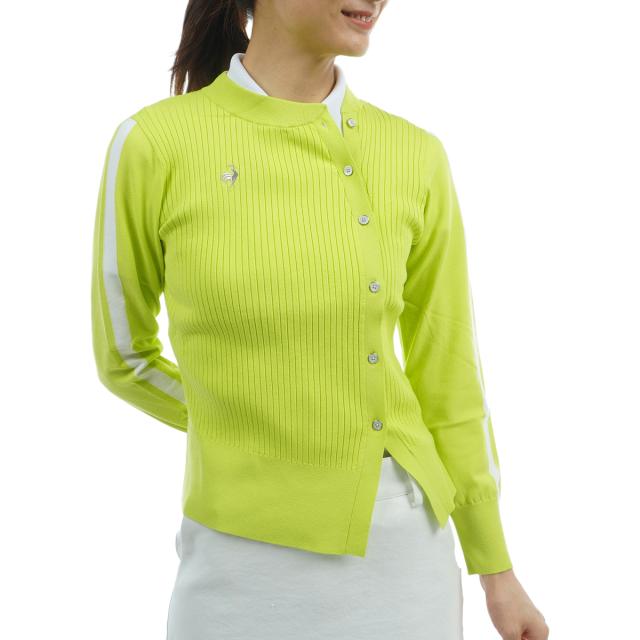 ルコックスポルティフ ゴルフ　Le coq sportif GOLF　RIJOUME アシンメトリーリブセーター　レディス_11