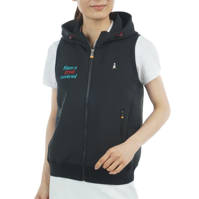マンシングウェア　Munsingwear　SEASON COLLECTION ストレッチ ダンボールニットカットソーベスト　レディスの通販は