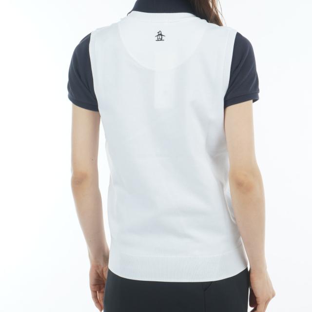 マンシングウェア Munsingwear SEASON COLLECTION ロゴ柄インターシャ