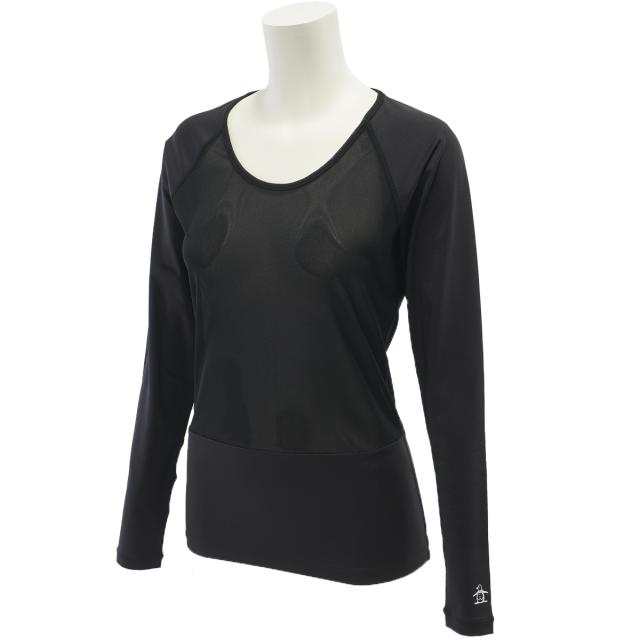 マンシングウェア　Munsingwear　SEASON COLLECTION Uネック長袖インナーシャツ　レディス マンシングウェア Munsingwear SEASON COLLECTION Uネック長袖インナー