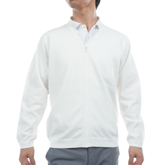 アンパスィ　and per se & GOLF　ペーパーファイバーニット ラウンジカーディガン