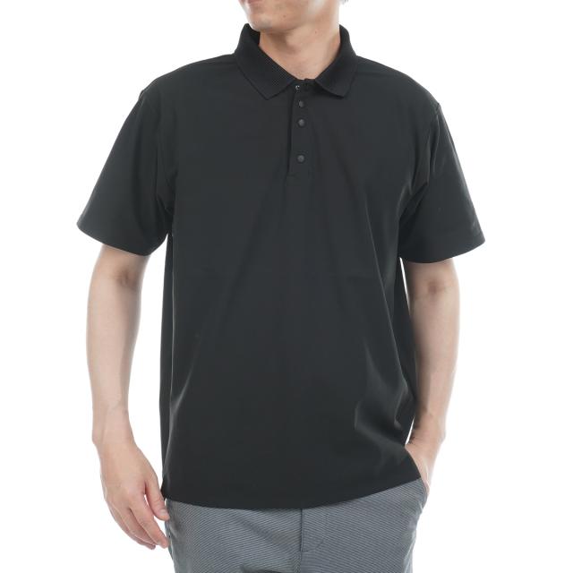 アンパスィ and per se & GOLF ストレッチ レイシャットピケ半袖