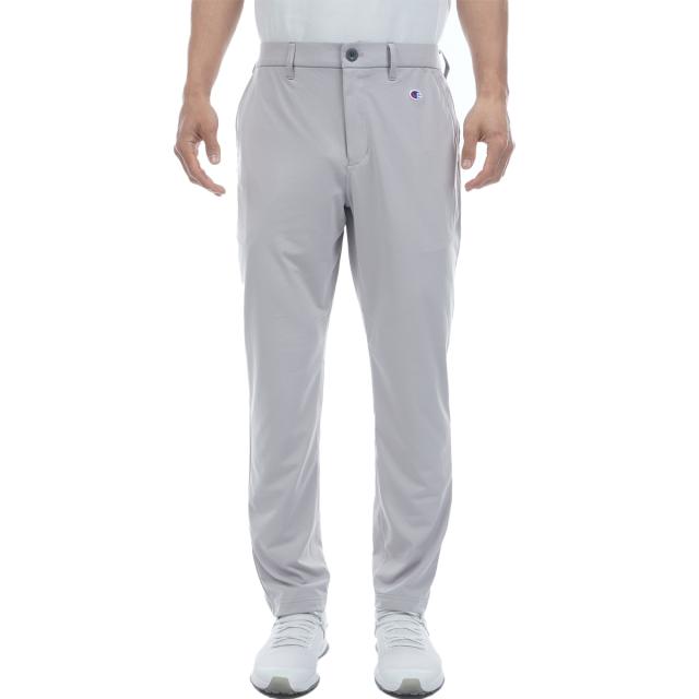 チャンピオンゴルフ　Champion GOLF　ソリッドストレッチジャージ ストレッチ ノータック テーパードシルエット ロングパンツ