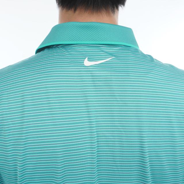 ナイキ NIKE ストレッチ Dri-FIT ツアー ストライプ ゴルフ半袖ポロシャツ