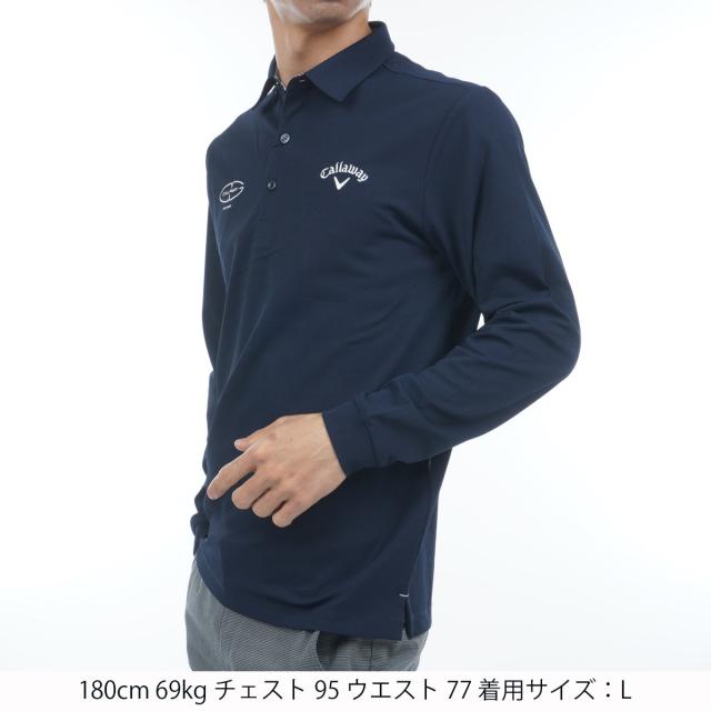 キャロウェイゴルフ Callaway Golf 鬼鹿の子長袖ポロシャツの通販はau