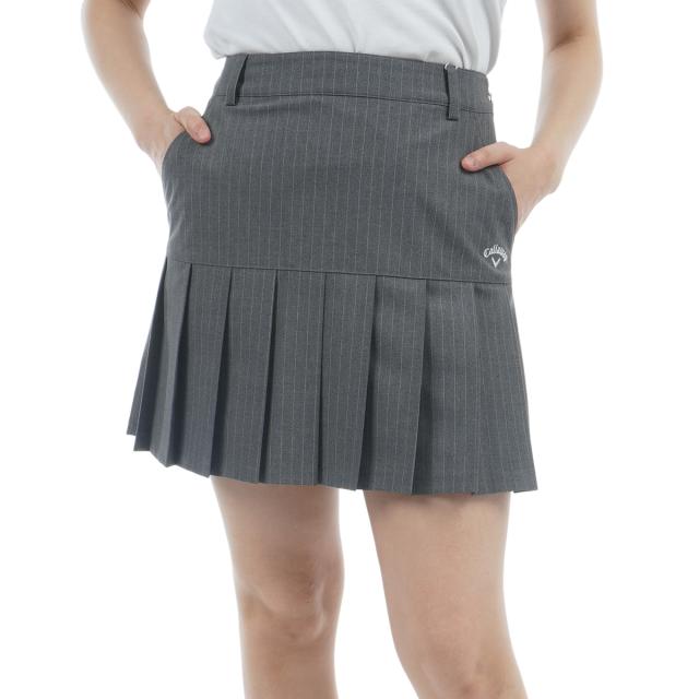 キャロウェイゴルフ Callaway Golf ストレッチ ピンストライププリーツ