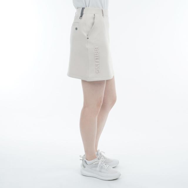 ブリーフィング　3Dロゴ　スカート　S BRIEFING GOLF（ブリーフィングゴルフ）3Dロゴスカート／B-S