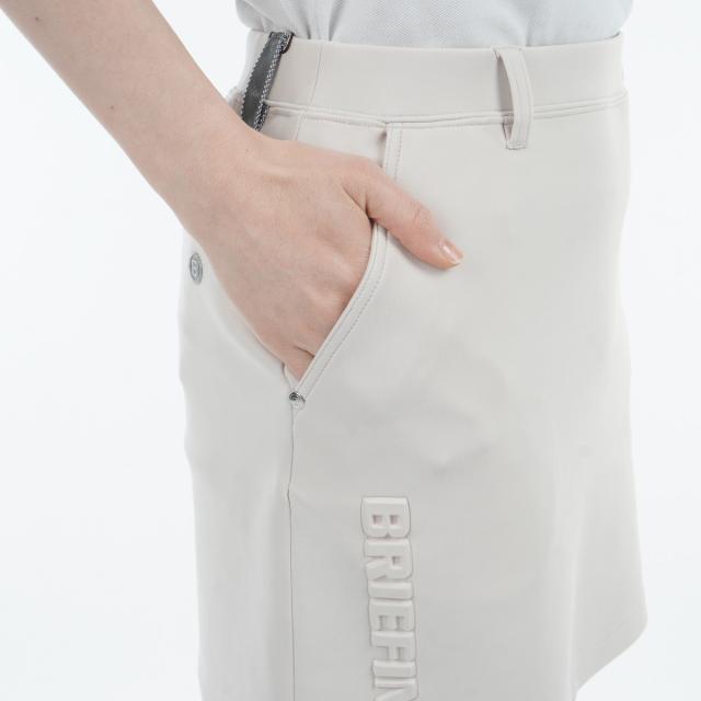 ブリーフィング BRIEFING ストレッチ 3D ロゴ スカート レディスの通販