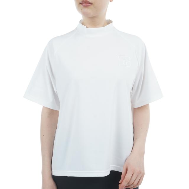 ブリーフィング　BRIEFING　BIG BEAT ハイネック半袖シャツ　レディス