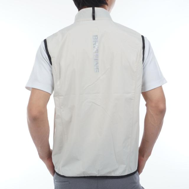 ブリーフィング BRIEFING ストレッチ REFLECTIVE ロゴウインドベスト