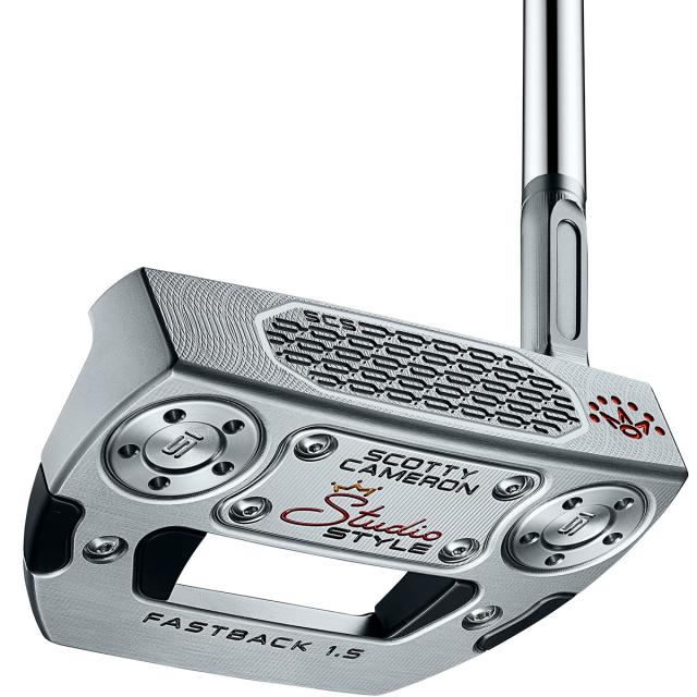 スコッティキャメロン　SCOTTY CAMERON　スタジオスタイル ファストバック 1.5 パター　シャフト：オリジナルスチール　レフティ